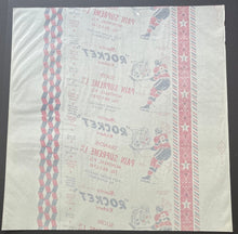 Load image into Gallery viewer, 1950 - 1960 Pain Supreme Ltd Maurice Richard Bread Wrapper Error NHL Hockey