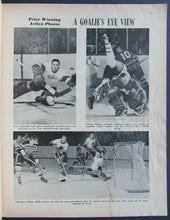 Load image into Gallery viewer, 1959 Madison Square Garden NHL Program Boston Bruins vs NY Rangers Monty Hall