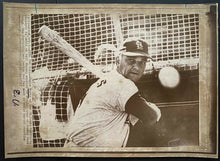 Load image into Gallery viewer, 1967 St. Louis Cardinals MLB Baseball WOS Wire Photo Roger Maris Fenway Park
