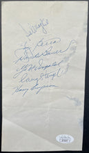 Load image into Gallery viewer, 1958 New York Yankees World Series Champion Autographed Signed Cut Yogi Berra