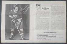 Load image into Gallery viewer, 1975 Cambria County War Memorial Arena Program Johnstown Jets v Maine Nordiques