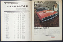 Load image into Gallery viewer, 1969 Denver Broncos vs. Houston Oilers Football Program Astrodome AFL Vintage