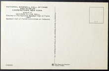 Load image into Gallery viewer, 1983 George Kell Autographed MLB Baseball Signed HOF Plaque Postcard Tigers