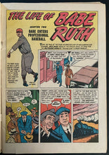 Load image into Gallery viewer, Babe Ruth Sports Comic 2nd Issue June 1949 Vintage New York Yankees MLB Baseball