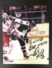 Load image into Gallery viewer, John Kordic Autographed Newmarket Saints Toronto Maple Leafs Hockey Photo NHL