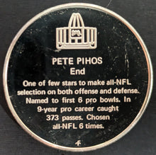 Load image into Gallery viewer, 1972 Pete Pihos Pro Football Hall Of Fame Medal Franklin Mint 1 Troy Oz NFL