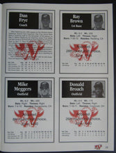 Load image into Gallery viewer, 1995 Ernie Shore Field Minor League Program / Ticket Warthogs Durham Bulls