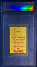 Load image into Gallery viewer, 1991 Alice Cooper Hey Stoopid Tour Working Personnel Staff Pass Vintage iCert