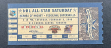 Load image into Gallery viewer, 2000 NHL All Star Super Skills Competition Ticket Toronto Air Canada Centre