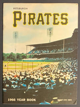 Load image into Gallery viewer, 1966 Vintage Original MLB Baseball Pittsburgh Pirates Official Season Yearbook