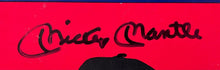Load image into Gallery viewer, Mickey Mantle Autographed Signed Budweiser Promo Point Of Sale MLB Baseball JSA