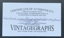 Load image into Gallery viewer, Glen Hanlon Autographed Postcard Vintage NHL Hockey Signed Photo Sports