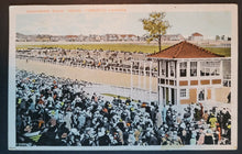 Load image into Gallery viewer, 1900's Old Woodbine Toronto Horse Racing Posted Postcard  Horsetrack