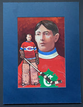 Load image into Gallery viewer, 1983 Georges Vezina Original Carleton McDiarmid Portrait HOF Postcard Artwork