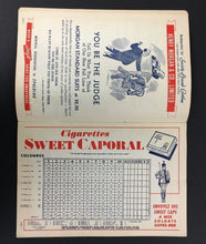 Load image into Gallery viewer, 1941 World Series Baseball Program Juniors Montreal Royals vs Columbus Redbirds