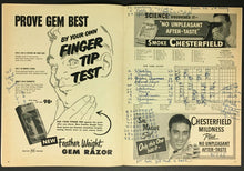Load image into Gallery viewer, Durocher Feeney Stoneham Brannica +1 Signed 1951 World Series MLB Program JSA