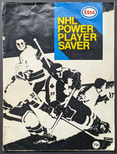 Load image into Gallery viewer, 1970-1971 Esso Power Player Album NHL Sticker Set Album Book Complete Soft Cover