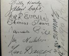 Load image into Gallery viewer, 1924-25 Signed Division 1 English Football Side Cardiff City 13x Autographed