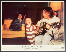 Load image into Gallery viewer, 1988 John Lennon Imagine Documentary Biography Movie Lobby Card Warner Brothers