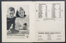 Load image into Gallery viewer, 1964 Olympia Stadium NHL Stanley Cup Finals Game 3 Program Detroit vs Toronto