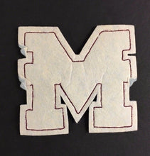 Load image into Gallery viewer, McMaster University Athletic Award Field Hockey Patch 1972 1973 Vintage Ontario
