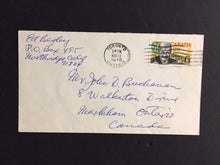 Load image into Gallery viewer, 1970 Ed Begley SR Autographed Celebrity Envelope Signed + Post Marked Vintage