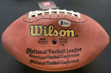 Load image into Gallery viewer, Lamar Hunt Signed Wilson NFL Football Auto Kansas City Chiefs inscribed Beckett