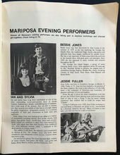 Load image into Gallery viewer, 1969 Mariposa Concert Program Folk Festival Joan Baez Joni Mitchell Performers