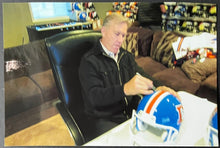 Load image into Gallery viewer, John Elway Signed Hand Painted Full Size NFL Football Broncos Helmet 1/1 Beckett