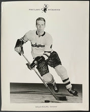 Load image into Gallery viewer, 1960-62 Portland Buckaroos Team Issued Photo Of Defensemen Dale Rolfe Vintage