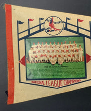 Load image into Gallery viewer, 1968 World Series St. Louis Cardinals MLB Baseball Team Photo Pennant