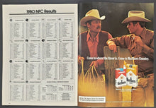Load image into Gallery viewer, 1981 Louisiana Superdome Super Bowl XV Program Raiders vs Eagles NFL Football
