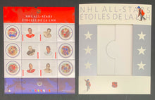 Load image into Gallery viewer, 2001/03/05 Canada Post Stamp Sheets x3 NHL Hockey 18 Different HOFers Vintage