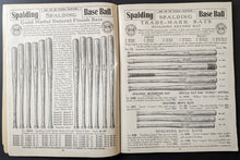 Load image into Gallery viewer, 1912 Spalding USA Athletic Goods Catalog Spring+Summer Baseball MLB VTG