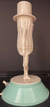 Load image into Gallery viewer, Mr. Peanut Working Vintage Planters Functional Lamp Circa 1950s Advertising
