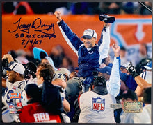 Load image into Gallery viewer, Tony Dungy Super Bowl XLI NFL Team Issued Signed Photo Autographed Steiner COA