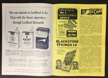 Load image into Gallery viewer, 1958 Boston Garden NHL Hockey Program Bruins vs Montreal Canadiens Richard