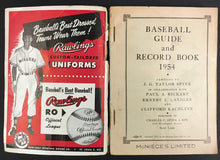 Load image into Gallery viewer, 1954 The Sporting News Official Baseball Guide MLB Casey Stengel Eddie Matthews
