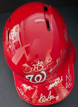 Load image into Gallery viewer, 2019 Washington Nationals Signed x15 Baseball Helmet Autographed Fanatics #14/19