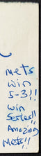 Load image into Gallery viewer, 1969 Unused Ticket New York Mets Game 5 + Ed Sullivan Autograph MLB Baseball LOA