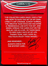 Load image into Gallery viewer, 2011 Burton Cummings 60 Trading Cards Card Set x6 Packs The Guess Who Canadian