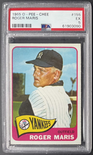 Load image into Gallery viewer, 1965 O-Pee-Chee Roger Maris #155 New York Yankees MLB Card PSA EX 5