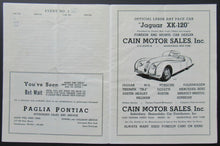 Load image into Gallery viewer, 1954 Historic Sportsmen Stock Car Auto Races Official Program Racing New York