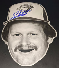 Load image into Gallery viewer, 1980's Toronto Blue Jays Ernie Whitt Autographed Face Mask MLB Stadium Issue