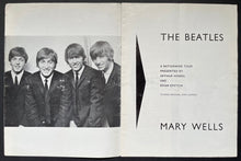 Load image into Gallery viewer, 1964 Beatles Live Music Concert UK Tour Program + Vintage Ticket @ Bournemouth