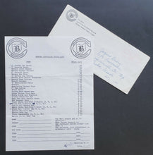Load image into Gallery viewer, 1976 NHL Cleveland Barons Souvenir Price List + Original Envelope Hockey