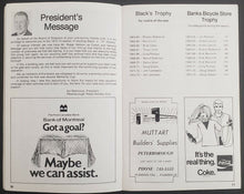 Load image into Gallery viewer, 1973-74 OHA Peterborough Program Petes vs Kitchener Rangers Hockey Vintage