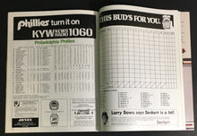 Load image into Gallery viewer, 1980 MLB NLCS Baseball Program Philadelphia Phillies v Houston Astros Vintage