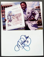 Load image into Gallery viewer, Autographed Signed Roger Pinball Clemons Photo CFL Football Toronto Argonauts