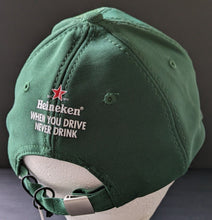 Load image into Gallery viewer, Heineken Racing Hat F1 Licensed Product Baseball Cap Beer Formula 1